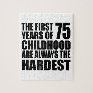 Puzzle 75 Enfants Sont Toujours Anniversaires