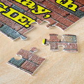 Puzzle 77e anniversaire : Arc en ciel inspiré par les gra (Côté)