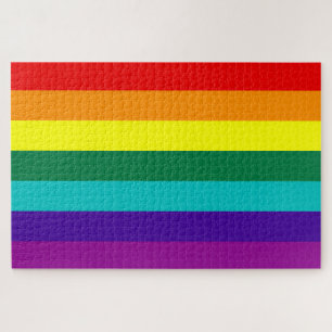 Puzzle 7 Stripes Rainbow Gay Pride