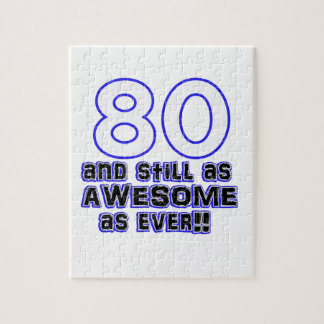 Puzzle 80e anniversaire