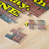 Puzzle 80e anniversaire : Arc-en-ciel amusant inspiré par (Côté)