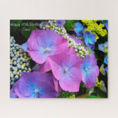 Puzzle 80e anniversaire grand-mère. (Horizontal)