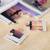Puzzle 80e anniversaire Modèle photo (Côté)