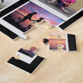 Puzzle 80e anniversaire Modèle photo (Côté)