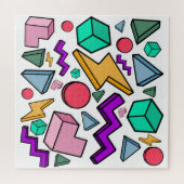 Puzzle 80s esthétique Vintage rétro (Horizontal)