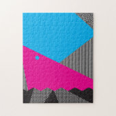 Puzzle 80s géométrique (Vertical)