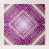 Puzzle 80s Rétro : Arrière - plan 3D Sci-Fi. (Horizontal)