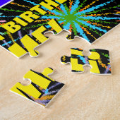 Puzzle 82e anniversaire : Feu d'artifice festif amusant e (Côté)