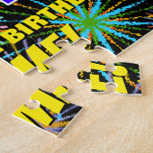 Puzzle 84e anniversaire : Feu d'artifice festif amusant e (Côté)
