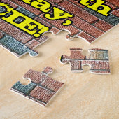 Puzzle 85e anniversaire : Arc en ciel inspiré par les gra (Côté)