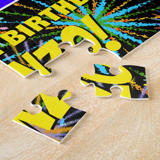 Puzzle 87e anniversaire : Feu d'artifice festif amusant e (Côté)