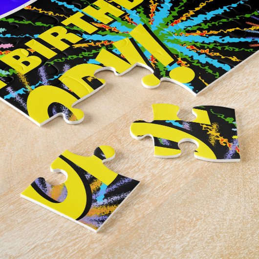 Puzzle 88e anniversaire : Feu d'artifice festif amusant e (Côté)