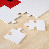Puzzle 8 bits Éffrayants yeux rouges (Côté)