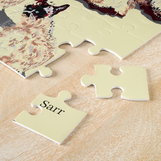 Puzzle, 8 x 10 inch, 110 stuks: Siamese katten Legpuzzel (Zijkant)