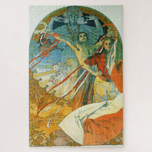 Puzzle 8ème Festival Sokol par Alphonse Mucha