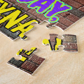 Puzzle 90e anniversaire ~ Amusant, Graffiti urbain inspir (Côté)