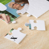 Puzzle 90e anniversaire Numéro 90 Photo personnalisée (Côté)