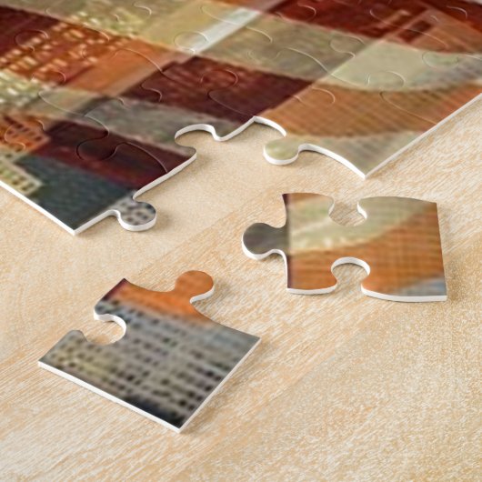 Puzzle 911 tours de drapeau d'aigle (Côté)