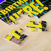 Puzzle 99e anniversaire : Feu d'artifice festif amusant e (Côté)