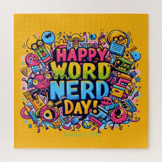 Puzzle 9 janvier - Jour Nerd (Vertical)