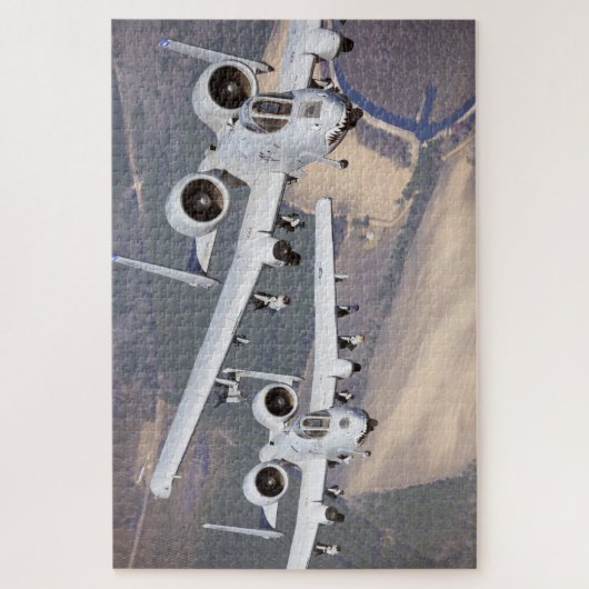 Puzzle A-10C Thunderbolt II (Vertical)