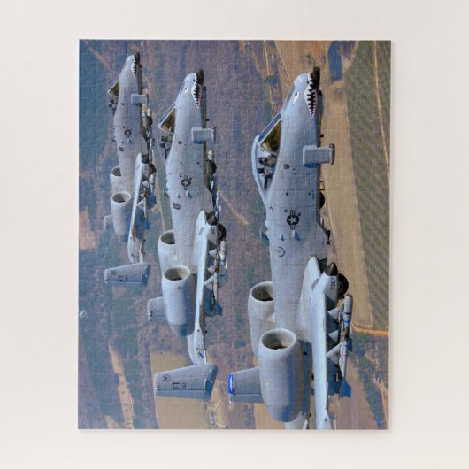 Puzzle A-10C THUNDERBOLT II (16 x 20 POUCES) (Vertical)