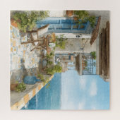 Puzzle A Cosy Seaside Balcony (Horizontal)