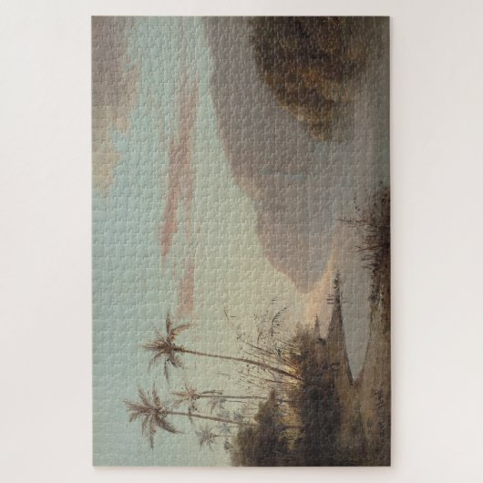 Puzzle A Creek à St. Thomas (Iles Vierges) par Pissarro (Vertical)