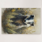 Puzzle A Cute Forest Badger (Horizontal)