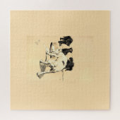 Puzzle A Dog Day Pl 03 (1902) Cecil Charles Tapestry (Horizontal)