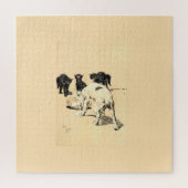 Puzzle A Dog Day Pl 03 (1902) Cecil Charles Tapestry (Vertical)