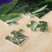 Puzzle à fleurs violettes (Côté)