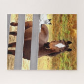 Puzzle "A Horse & Her Cat" (Horizontal)