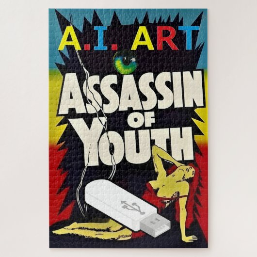 Puzzle A.I. Art - Assassin of Youth (Vertical)