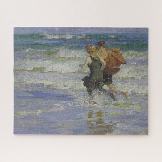Puzzle À la plage (par Edward Henry Potthast) (Horizontal)