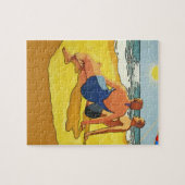 Puzzle A la plage, style vintage (Horizontal)