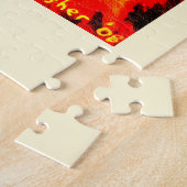 Puzzle A l'intérieur d'un volcan (Côté)