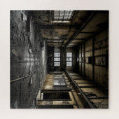 Puzzle À l'intérieur d'une gare abandonnée (Horizontal)