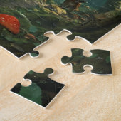 Puzzle a magical forest, mushrooms, a mystical forest, to (Côté)