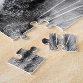Puzzle A-PAL - Tabby Argent Chat aux yeux bleus Gros plan (Côté)