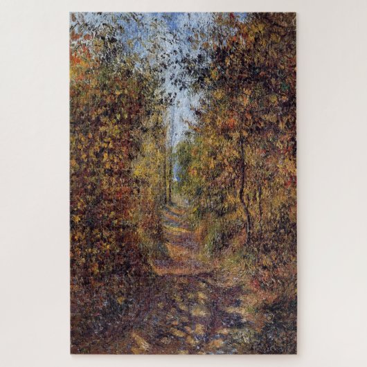 Puzzle A Path in the Woods, Pontoise (1879) par C.Pissarr (Vertical)