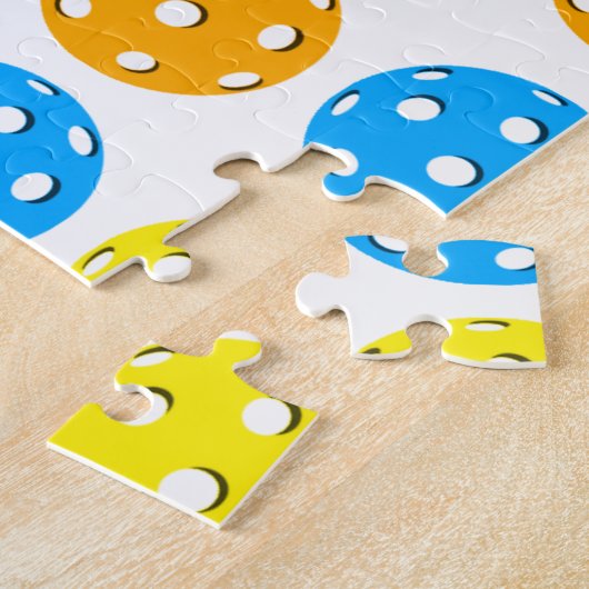 Puzzle À petits pois de Pickleball (Côté)