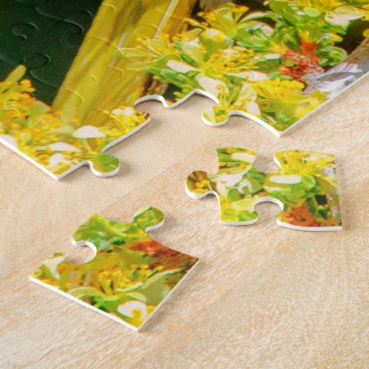 Puzzle à queue verte (Côté)