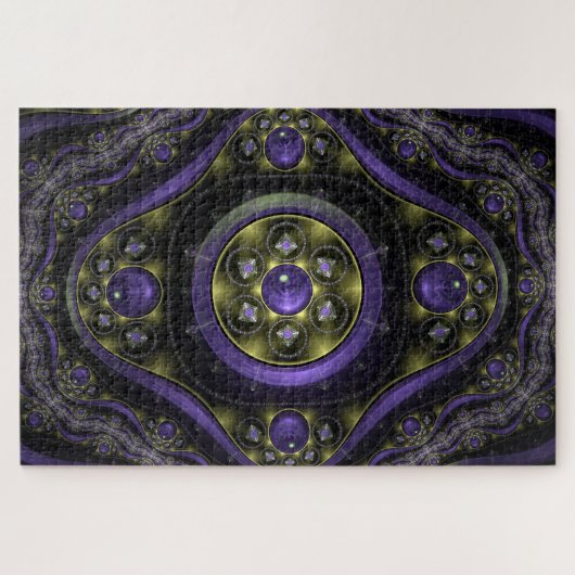 puzzle à sphères violettes (Horizontal)