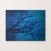 Puzzle À travers Le Verre L'Arbre à pleurs Paysage Abstra (Horizontal)