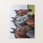 Puzzle à trois chevaux (Vertical)