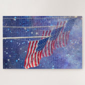 Puzzle à trois drapeaux (Horizontal)