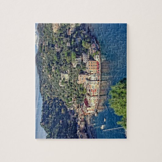 Puzzle A View to Portofino, Italia - 8x10 - 100 pcs. (Vertical)