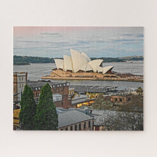 Puzzle A View to Sydney Opera House - 16x20 - 520 pcs. (Horizontal)