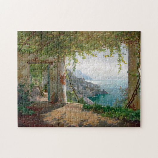 Puzzle Aagaard Loggia Amalfi Italy Painting (Horizontal)